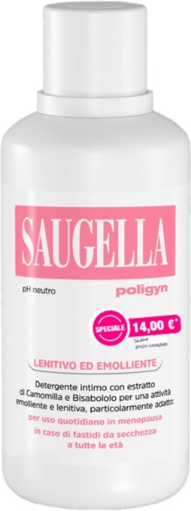 SAUGELLA POLIGYN PH NEUTRO LENITIVO ED EMOLLIENTE 500 ML TAGLIO PREZZO - Farmacianuova.eu