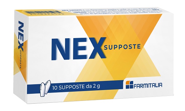 NEX SUPPOSTE 10 PEZZI DA 2 G - Farmacianuova.eu