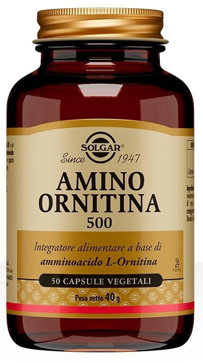 AMINO ORNITINA 500 50 CAPSULE VEGETALI - Farmacianuova.eu