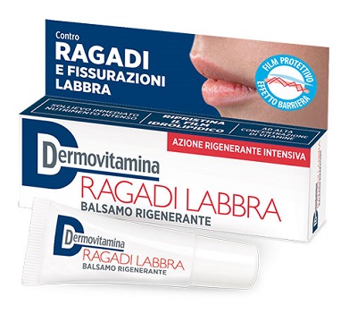 DERMOVITAMINA RAGADI LABBRA BALSAMO RIGENERANTE 8 ML - Farmacianuova.eu