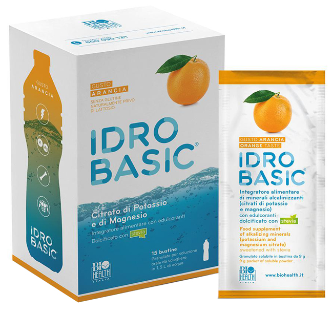 IDROBASIC ARANCIA 15 BUSTE - Farmacianuova.eu