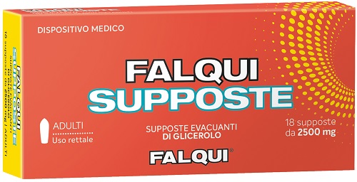 SUPPOSTE FALQUI 18 SUPPOSTE CON GLICERINA 2500MG ADULTI - Farmacianuova.eu