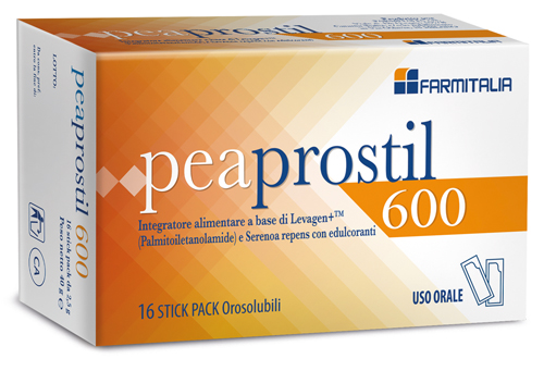 PEAPROSTIL 600 16 STICK PACK OROSOLUBILI - Farmacianuova.eu
