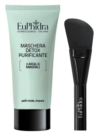 EUPHIDRA MASCH DETOX PURIFICANTE CON PENNELLO - Farmacianuova.eu