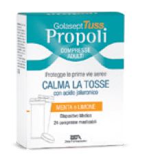 GOLASEPT TUSS PROPOLI CPR TOSSE DISPOSITIVO MEDICO COMPRESSE MASTICABILI ALLA PROPOLI IN ASTUCCIO - Farmacianuova.eu