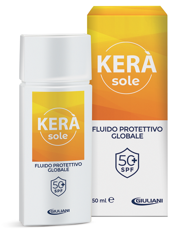 KERA' SOLE FLUIDO PROTETTIVO GLOBALE SPF 50+ 50 ML - Farmacianuova.eu
