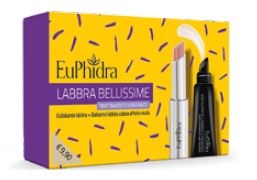 EUPHIDRA LABBRA BELLISSIME T IDRATANTE BALSAMO LABBRA + SCRUB LABBRA - Farmacianuova.eu