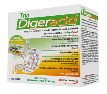 TRIO DIGERACID 12 BUSTINE - Farmacianuova.eu