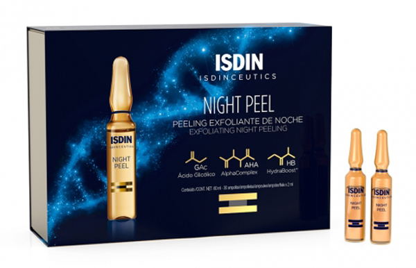 ISDINCEUTICS NIGHT PEEL 10 FIALE 2 ML - Farmacianuova.eu