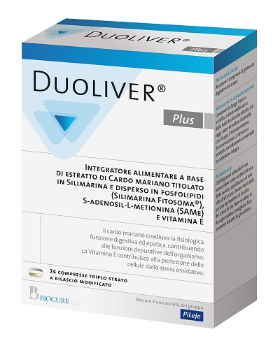 DUOLIVER PLUS 24 COMPRESSE - Farmacianuova.eu