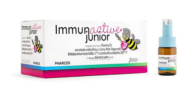IMMUNACTIVE JUNIOR PHARCOS 21 FIALE 10 ML - Farmacianuova.eu