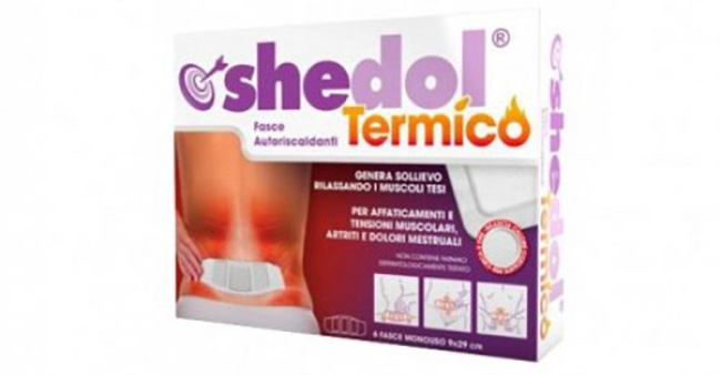 FASCIA AUTORISCALDANTE SHEDOL TERMICO 6 PEZZI - Farmacianuova.eu