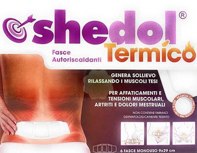 CEROTTO AUTORISCALDANTE SHEDOL TERMICO 6 PEZZI - Farmacianuova.eu