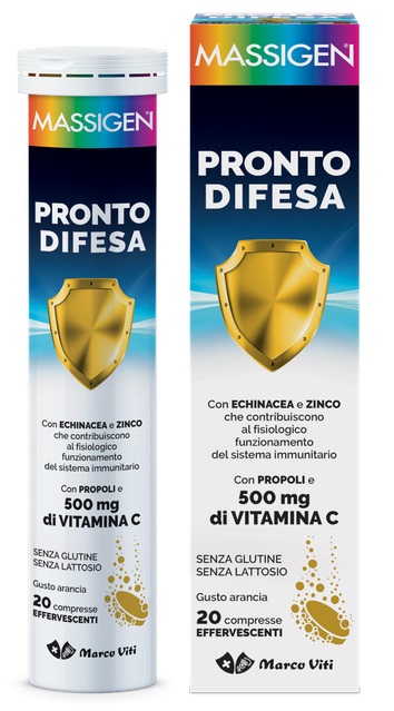 MASSIGEN PRONTO DIFESA 20 COMPRESSE EFFERVESCENTI - Farmacianuova.eu