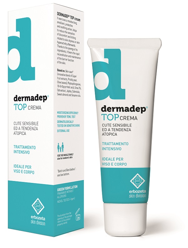 DERMADEP TOP CREMA CUTE SENSIBILE E A TENDENZA ATOPICA TRATTAMENTO INTENSIVO 50 ML - Farmacianuova.eu
