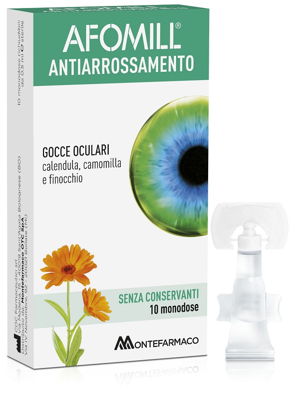 AFOMILL ANTIARROSSAMENTO SENZA CONSERVANTI 10 FIALE DA 0,5 ML - Farmacianuova.eu