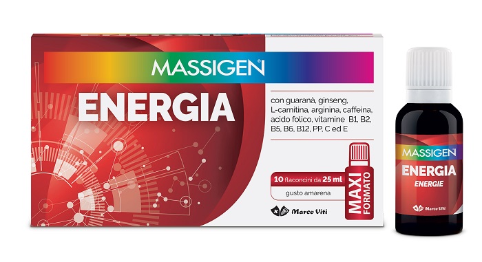 MASSIGEN ENERGIA 10 FLACONI DA 25 ML - Farmacianuova.eu