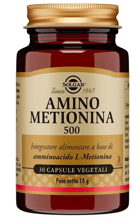 AMINO METIONINA 500 30 CAPSULE VEGETALI - Farmacianuova.eu