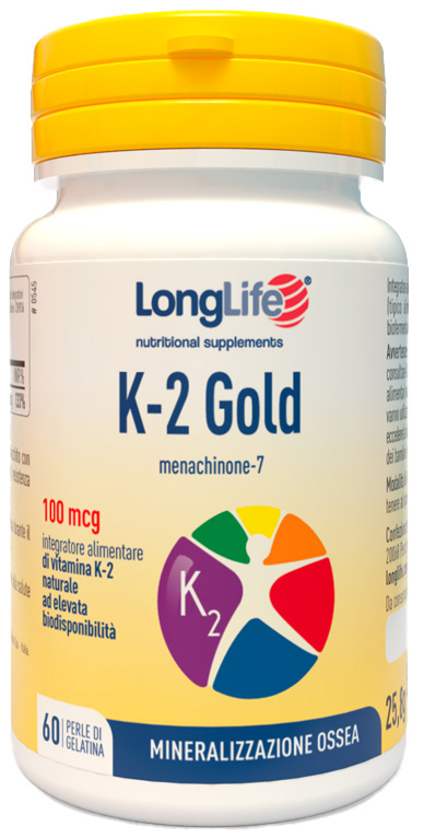 LONGLIFE K-2 GOLD 60 PERLE - Farmacianuova.eu