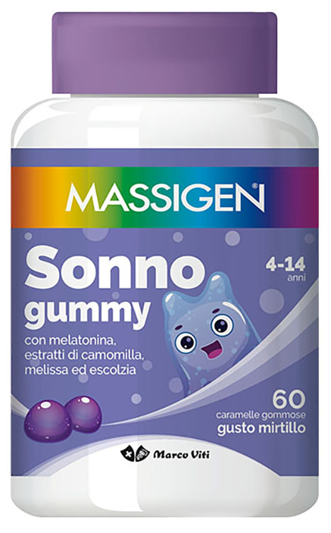 MASSIGEN SONNO GUMMY 60 CARAMELLE - Farmacianuova.eu