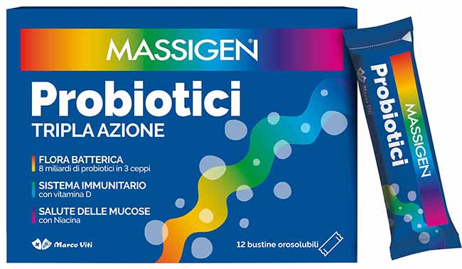 MASSIGEN PROBIOTICI 12 STICKPACK DA 1 G PREZZO PIENO - Farmacianuova.eu