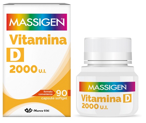 MASSIGEN VITAMINA D 2000 UI 90 CAPSULE SOFTGEL - Farmacianuova.eu