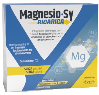 MAGNESIO SY RICARICA 20 BUSTINE - Farmacianuova.eu
