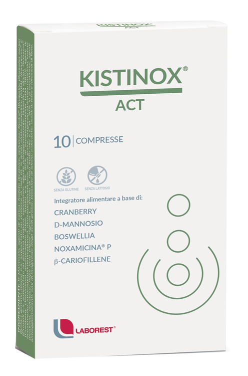 KISTINOX ACT 10 COMPRESSE - Farmacianuova.eu