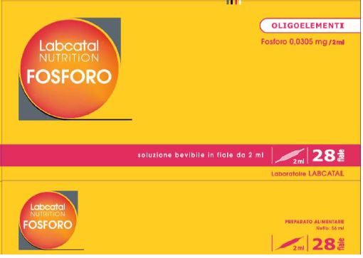 LABCATAL NUTRITION FOSFORO 28 FIALE X 2 ML - Farmacianuova.eu
