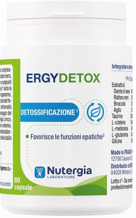 ERGYDETOX 60 CAPSULE - Farmacianuova.eu