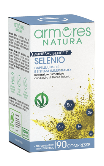 ARMORES MINERAL BENEFIT SELENIO 90 COMPRESSE - Farmacianuova.eu
