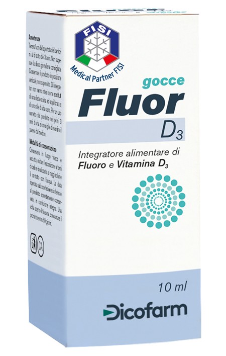FLUOR D3 GOCCE 10 ML - Farmacianuova.eu