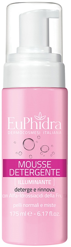 EUPHIDRA MOUSSE DETERGENTE ILLUMINANTE 175 ML - Farmacianuova.eu