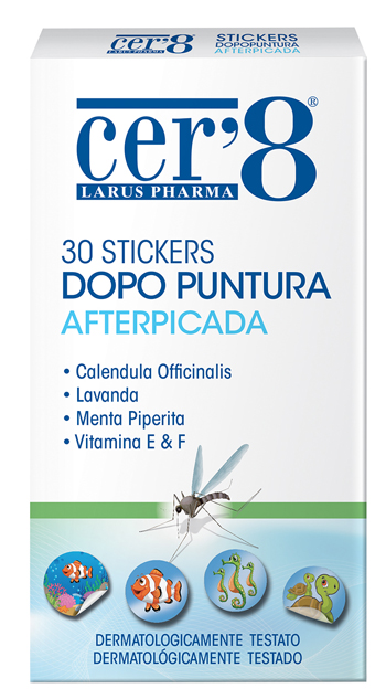 CER'8 STICKERS DOPO PUNTURA 30 PEZZI - Farmacianuova.eu