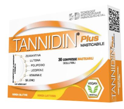 TANNIDIN PLUS 30 COMPRESSE MASTICABILI - Farmacianuova.eu