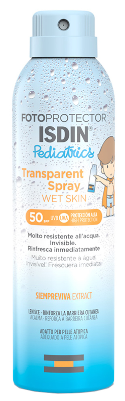 FOTOPROTECTOR PED TRASPARENT SPRAT SPF50 250 ML - Farmacianuova.eu