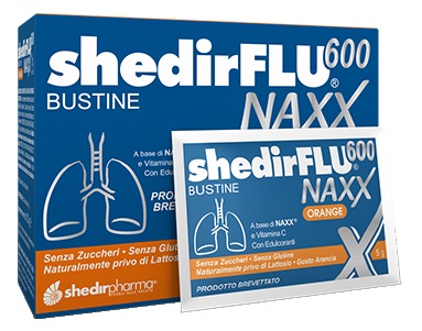SHEDIRFLU 600 NAXX ARANCIA SENZA ZUCCHERI 20 BUSTINE - Farmacianuova.eu