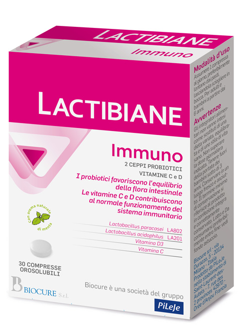 LACTIBIANE IMMUNO 30 COMPRESSE - Farmacianuova.eu