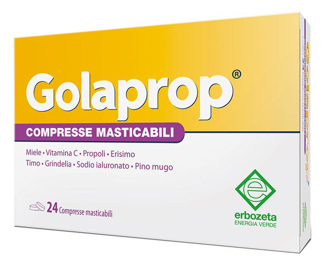GOLAPROP 24 COMPRESSE MASTICABILI - Farmacianuova.eu