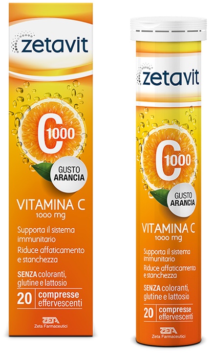 ZETAVIT C1000 20 COMPRESSE EFFERVESCENTI - Farmacianuova.eu