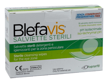 BLEFAVIS SALVIETTE STERILI 18 PEZZI - Farmacianuova.eu