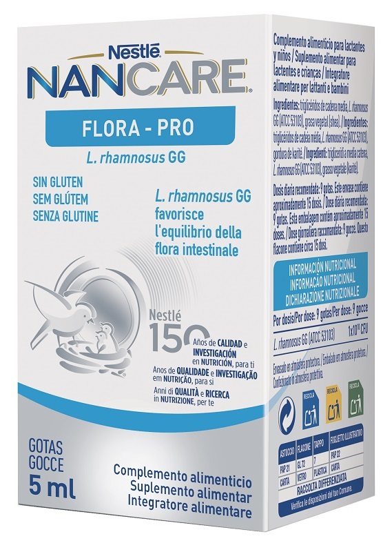 NANCARE FLORA PRO GOCCE 5 ML - Farmacianuova.eu