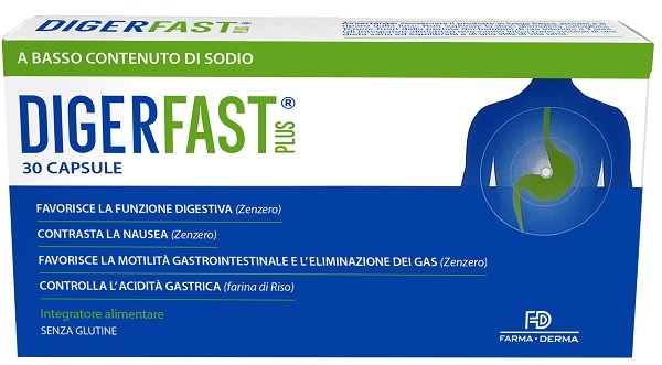 DIGERFAST PLUS 30 CAPSULE - Farmacianuova.eu
