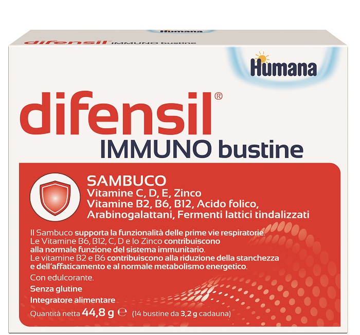 DIFENSIL IMMUNO BUSTINE 14 BUSTINE - Farmacianuova.eu