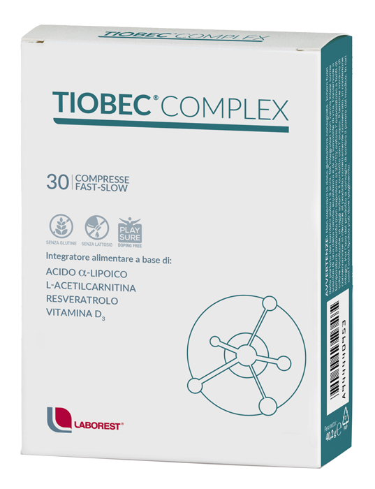 TIOBEC COMPLEX 30 COMPRESSE FAST SLOW - Farmacianuova.eu