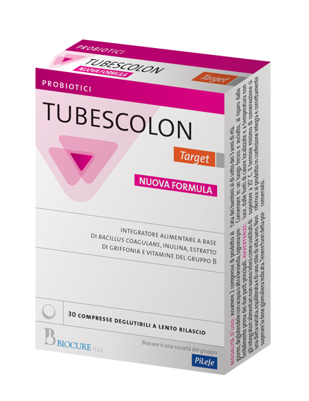 TUBESCOLON TARGET 30 COMPRESSE NUOVA FORMULA - Farmacianuova.eu