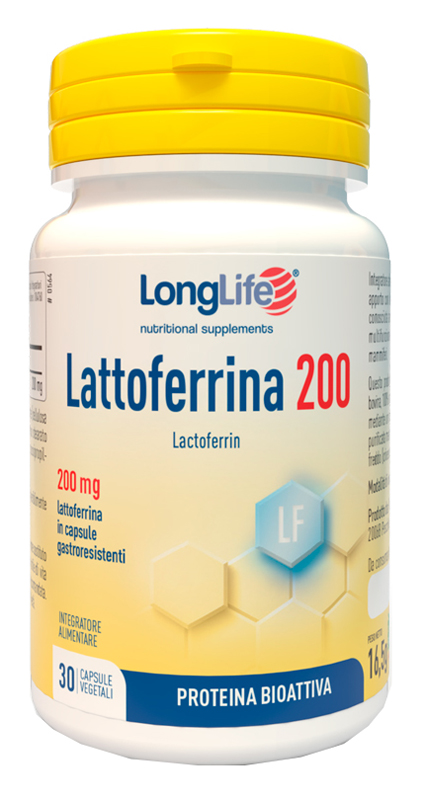 LONGLIFE LATTOFERRINA200 30 CAPSULE GASTRORESISTENTI - Farmacianuova.eu