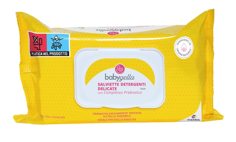 BABYGELLA PREBIOTIC SALVIETTINE 72 PEZZI - Farmacianuova.eu