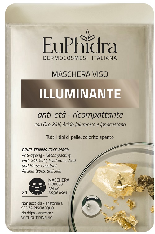 EUPHIDRA MASCHERA VISO ILLUMINANTE 1 PEZZO - Farmacianuova.eu