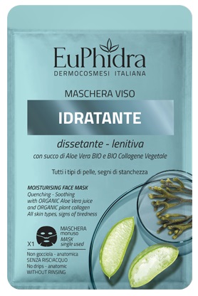 EUPHIDRA MASCHERA VISO IDRATANTE 1 PEZZO - Farmacianuova.eu
